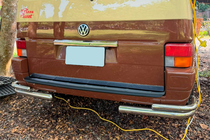 Volkswagen T4 Transporter 1990–2003 Bakre dubbla hörnskydd AK003-Double (2 st, rostfritt) foto 15