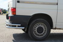 Volkswagen T4 Caravelle/Multivan 1990–2003 Bakre dubbla hörnskydd AK003-Double (2 st, rostfritt) foto 3
