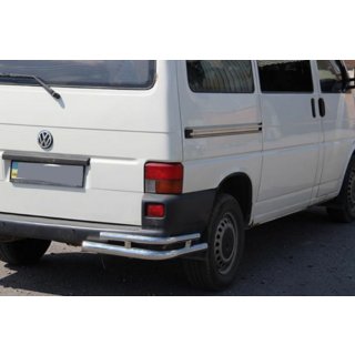 Bakre dubbla hörnskydd AK003-Double (2 st, rostfritt) Volkswagen T4 Caravelle/Multivan 1990–2003 foto 4