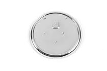 Fiat Doblo II 2010–2022 Kromat fäste för främre emblem (rostfritt) foto 3