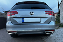 Volkswagen Passat B8 2015–2023 Avgasimitationer/avgastips SD/SW (2015-2018, 2 st, rostfritt) foto 6