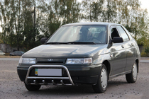 VAZ 2110-21115 1995–2015 Frontbåge WT003 60 mm (rostfritt) foto 2