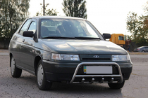 VAZ 2110-21115 1995–2015 Frontbåge WT003 60 mm (rostfritt) foto 3