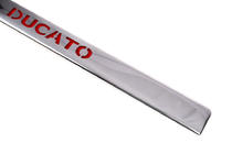 Fiat Ducato 2006–2025 LED-list ovanför registreringsskylten (rostfritt stål) foto 4