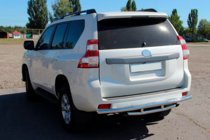 Toyota Land Cruiser Prado 150 2009–2023 Bakre skyddsbåge AK002-2v1 (rostfritt stål) foto 2