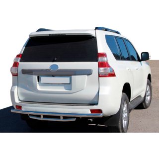 Bakre skyddsbåge AK002-2v1 (rostfritt stål) Toyota Land Cruiser Prado 150 2009–2023 foto 1