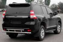 Toyota Land Cruiser Prado 150 2009–2023 Bakre skyddsbåge AK002-2v2 (rostfritt stål) foto 1