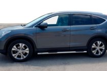Honda CRV 2012–2016 Sidorör BB002 (2 st, rostfritt) foto 1