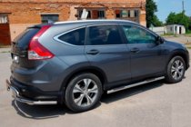Honda CRV 2012–2016 Sidorör BB002 (2 st, rostfritt) foto 9