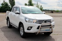 Toyota Hilux 2015– Främre frontbåge WT023 (rostfritt stål) foto 2