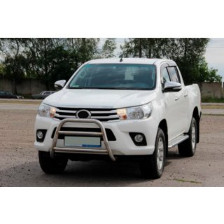 Främre frontbåge WT023 (rostfritt stål) Toyota Hilux 2015– foto 1