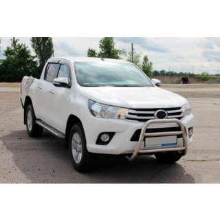 Främre frontbåge WT023 (rostfritt stål) Toyota Hilux 2015– foto 2