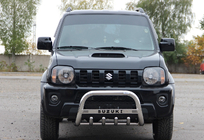 Suzuki Jimny 1998–2018 Frontbåge QT006 (rostfritt stål) foto 2