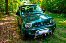 Suzuki Jimny 1998–2018 Frontbåge QT006 (rostfritt stål) foto 1