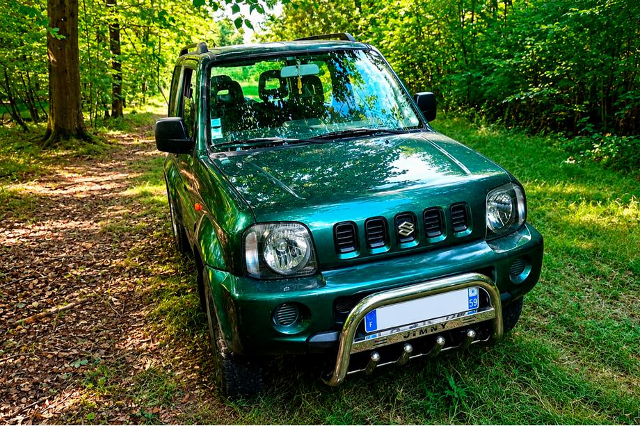 Suzuki Jimny 1998–2018 Frontbåge QT006 (rostfritt stål) Image