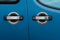 Fiat Doblo I 2001–2005 Dörrhandtagskåpor (4 st, rostfritt stål) foto 1