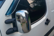 Fiat Doblo I 2001–2005 Kromade spegelkåpor (2 st, plast) Carmos foto 3
