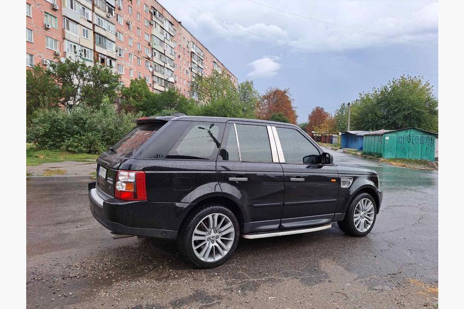 Range Rover Sport 2005–2013 Stolplist till dörrstolpar (rostfritt stål) Image