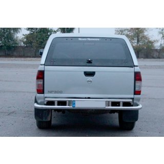 Bakre skyddsbåge AK004 (rostfritt) Nissan NP300 1999–2015 foto 2