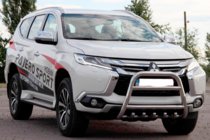 Mitsubishi Pajero Sport 2015– Frontbåge WT008 (rostfritt stål) foto 2