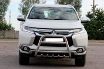 Mitsubishi Pajero Sport 2015– Frontbåge WT008 (rostfritt stål) foto 5