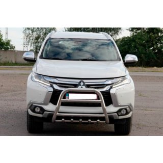 Frontbåge WT008 (rostfritt stål) Mitsubishi Pajero Sport 2015– foto 1