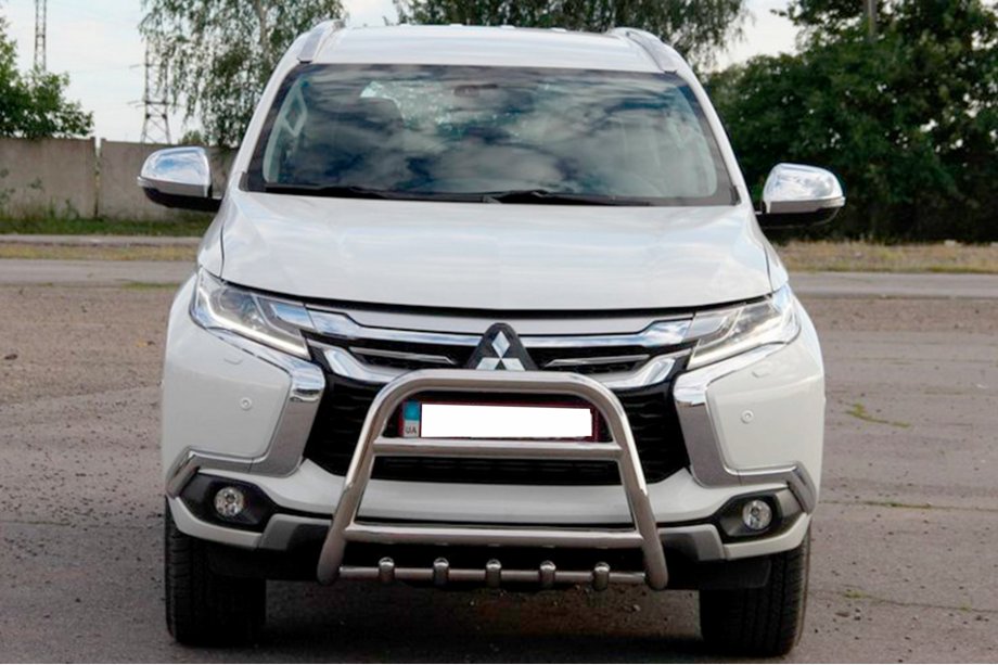 Mitsubishi Pajero Sport 2015– Frontbåge WT008 (rostfritt stål) Image