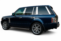 Range Rover III L322 2002–2012 Stolplister för dörrar (14 st, rostfritt) foto 1