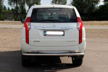 Mitsubishi Pajero Sport 2015– Bakre skyddsbåge AK005 (rostfritt stål) foto 2