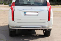 Mitsubishi Pajero Sport 2015– Bakre skyddsbåge AK005 (rostfritt stål) foto 4