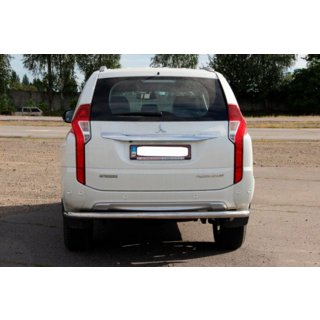 Bakre skyddsbåge AK005 (rostfritt stål) Mitsubishi Pajero Sport 2015– foto 2