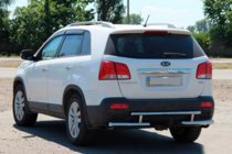 Kia Sorento II XM 2009–2014 Bakre skyddsbåge AK002-2 (rostfritt stål) foto 2