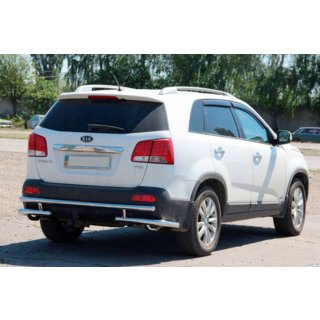 Bakre skyddsbåge AK003-2 (rostfritt stål) Kia Sorento II XM 2009–2014 foto 4