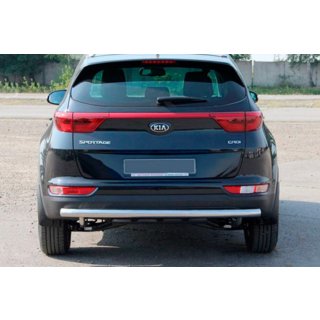 Bakre skyddsbåge AK002 (rostfritt stål) Kia Sportage 2015–2021 foto 1