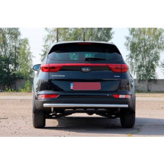 Bakre skyddsbåge AK002 (rostfritt stål) Kia Sportage 2015–2021 foto 4