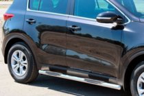 Kia Sportage 2015–2021 Sidorör BB002 (2 st, rostfritt) foto 4
