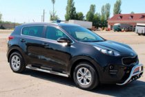 Kia Sportage 2015–2021 Sidorör BB002 (2 st, rostfritt) foto 3