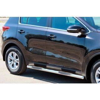 Sidorör BB002 (2 st, rostfritt) Kia Sportage 2015–2021 foto 4