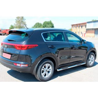 Sidorör BB002 (2 st, rostfritt) Kia Sportage 2015–2021 foto 2