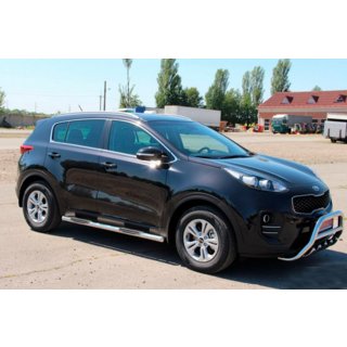 Sidorör BB002 (2 st, rostfritt) Kia Sportage 2015–2021 foto 3