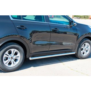 Sidorör BB001 (2 st, rostfritt stål) Kia Sportage 2015–2021 foto 2