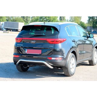Bakre skyddsbåge AK007 (rostfritt) Kia Sportage 2015–2021 foto 3