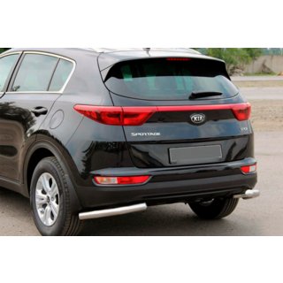 Bakre hörnskydd AK003 (rostfritt) Kia Sportage 2015–2021 foto 1