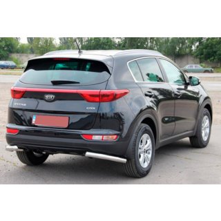 Bakre hörnskydd AK003 (rostfritt) Kia Sportage 2015–2021 foto 4