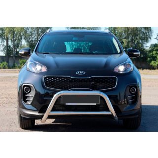 Frontbåge WT006 (rostfritt stål) Kia Sportage 2015–2021 foto 1