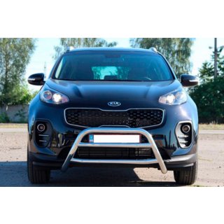 Frontbåge WT023 (rostfritt stål) Kia Sportage 2015–2021 foto 4