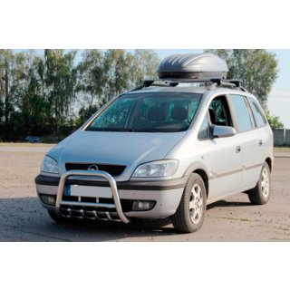 Frontbåge QT006 (rostfritt stål) Opel Zafira A 1998–2005 foto 2