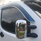 Fiat Doblo I 2005–2010 Kromade spegelkåpor (2 st, plast) foto 2