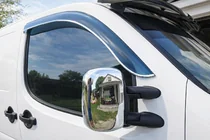 Fiat Doblo I 2005–2010 Kromade spegelkåpor (2 st, plast) foto 1