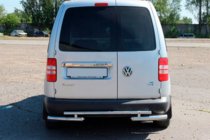 Volkswagen Caddy 2004–2010 Bakre skyddsbåge AK003-2 (2 st, rostfritt) foto 3